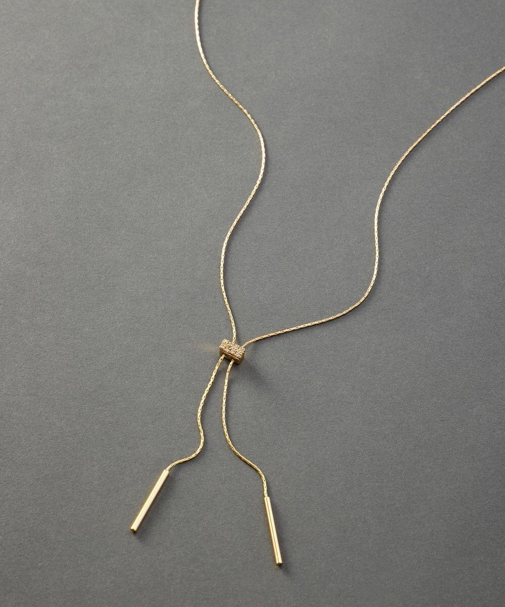 【23区/NIJYUSANKU】の【先行予約】スネークチェーン ラリエット ネックレス 人気、トレンドファッション・服の通販 founy(ファニー) 　ファッション　Fashion　レディースファッション　Fashion for Women　ジュエリー　Jewelry　ネックレス　Necklaces & Pendants　アクセサリー　Fashion Accessories　ガラス　Glass, Glassware　クリスタル　Crystal, Swarovski　シルバー　Silver, Metallic Silver　シンプル　Simple, Minimal　ネックレス　Necklace, Pendant Necklace　フォーマル　Formal, Dressy　エレガント 上品　Elegant　 other-1|ID: prp329100004761935 ipo3291000000034463733