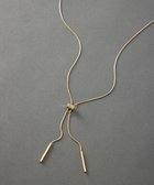 【23区/NIJYUSANKU】の【先行予約】スネークチェーン ラリエット ネックレス ゴールド系|ID: prp329100004761935 ipo3291000000034463734