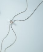 【23区/NIJYUSANKU】のスネークチェーン ラリエット ネックレス 人気、トレンドファッション・服の通販 founy(ファニー) ファッション Fashion レディースファッション Fashion for Women ジュエリー Jewelry ネックレス Necklaces & Pendants アクセサリー Fashion Accessories ガラス Glass, Glassware クリスタル Crystal, Swarovski シルバー Silver, Metallic Silver シンプル Simple, Minimal ネックレス Necklace, Pendant Necklace フォーマル Formal, Dressy エレガント 上品 Elegant thumbnail シルバー系|ID: prp329100004761935 ipo3291000000034707234