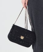 【23区/NIJYUSANKU】のGIOLICAツイード ショルダーバッグ ブラックミックス|ID: prp329100004761939 ipo3291000000034485402