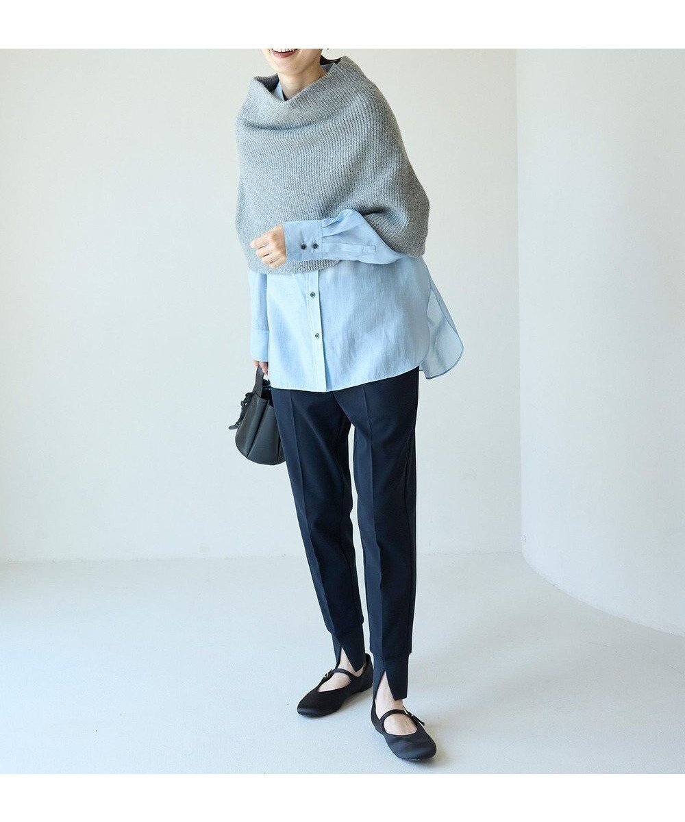 【アンフィーロ 自由区/UNFILO】の【東レ開発素材にリニューアル!】beauty warm 最愛ジョグパン インテリア・キッズ・メンズ・レディースファッション・服の通販 founy(ファニー) ファッション Fashion レディースファッション Fashion for Women パンツ Pants & Trousers ジョーゼット Georgette, Semi-Sheer Fabric スリット Slit, Slit Detail センター Center, Center Line テーパード Tapered, Tapered Pants ワイド Wide, Wide Fit A/W・秋冬 Autumn/Winter おすすめ Recommended / Our Picks エレガント 上品 Elegant ネイビー|ID: prp329100004761944 ipo3291000000034463764