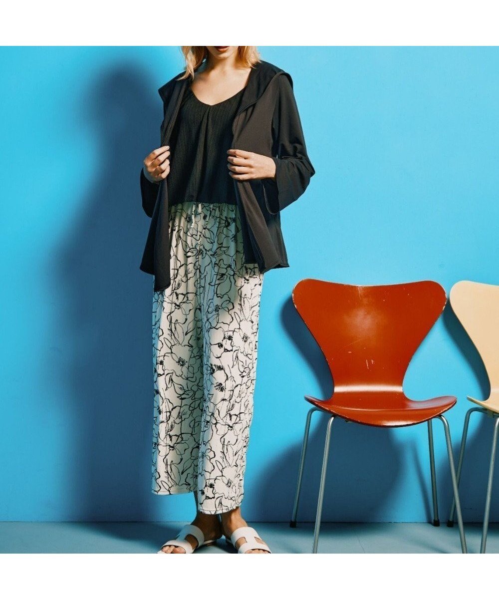 【三愛水着楽園/San-ai Resort】の【UPF50+】【吸水速乾】フーディ羽織り M 【San-ai Resort(サンアイリゾート)】 インテリア・キッズ・メンズ・レディースファッション・服の通販 founy(ファニー) ファッション Fashion レディースファッション Fashion for Women 水着 Swimwear レディース水着・ビーチウェア Swimwear & Beachwear おすすめ Recommended / Our Picks なめらか Smooth, Silky Texture ストレッチ Stretch, Stretchy Fabric 吸水 Absorbent, Quick-Dry 夏 Summer S/S・春夏 SS, Spring/Summer, Warm Season 水着 Swimsuit, Swimwear A/W・秋冬 Autumn/Winter ブラック|ID: prp329100004761972 ipo3291000000034463836