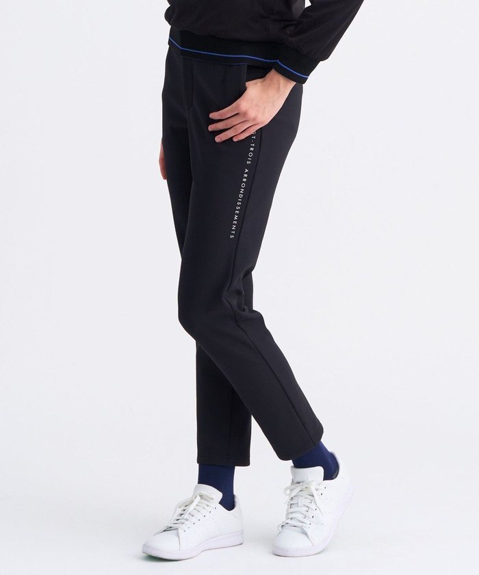 【23区 ゴルフ/NIJYUSANKU GOLF】の【WOMEN】トリコットボンディングテーパードパンツ インテリア・キッズ・メンズ・レディースファッション・服の通販 founy(ファニー) https://founy.com/ ファッション Fashion レディースファッション Fashion for Women パンツ Pants & Trousers ゴルフ Golf ストレッチ Stretch, Stretchy Fabric バランス Balance, Style Balance ボトム Bottoms, Lower Wear ボンディング Bonding, Bonded Fabric ラウンド Round, Round Neck エレガント 上品 Elegant 冬 Winter / This Winter A/W・秋冬 Autumn/Winter |ID: prp329100004761973 ipo3291000000034463837
