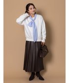 【テチチ/Te chichi】の【泉 里香さん着用・Oggi.jp10/23掲載】レザータックプリーツスカート ブラウン|ID: prp329100004761982 ipo3291000000035410653