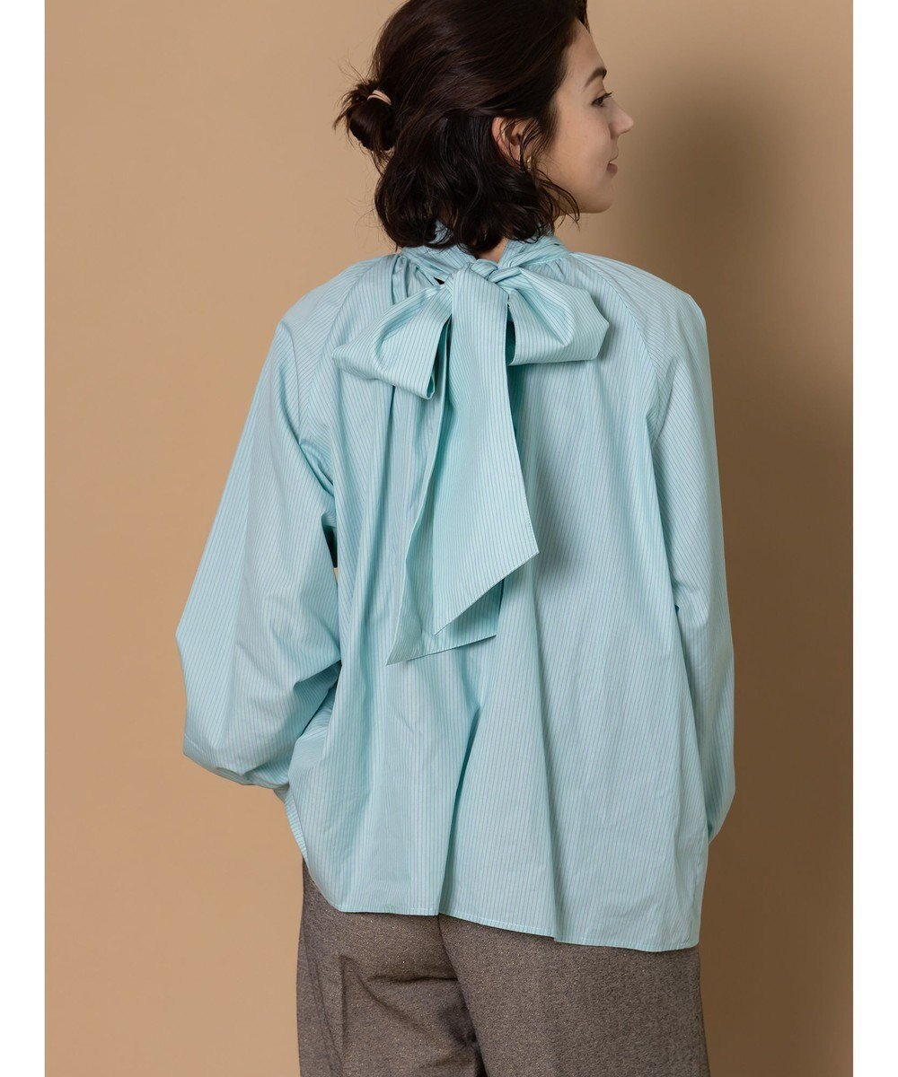 【テチチ/Te chichi】の【泉 里香さん着用・Oggi.jp10/23掲載】ビッグリボン2WAYブラウス インテリア・キッズ・メンズ・レディースファッション・服の通販 founy(ファニー) ファッションモデル・俳優・女優 Models 女性 Women 泉里香 Izumi Rika ファッション Fashion レディースファッション Fashion for Women トップス・カットソー Cut & Sew Tops シャツ・ブラウス・オフィスカジュアル Elegant Blouses & Button-Ups 新作・新入荷 New Arrivals / New In ギャザー Gathered, Ruffled クラシカル Classical, Vintage-Inspired ジャケット Jacket, Outerwear ストライプ Stripe, Striped Pattern デニム Denim, Jeans Material ビッグ Big, Oversized フェミニン Feminine, Girly リボン Ribbon, Bow エレガント 上品 Elegant 夏 Summer S/S・春夏 SS, Spring/Summer, Warm Season 無地 Plain, Solid Color A/W・秋冬 Autumn/Winter ミント|ID: prp329100004761984 ipo3291000000034463880