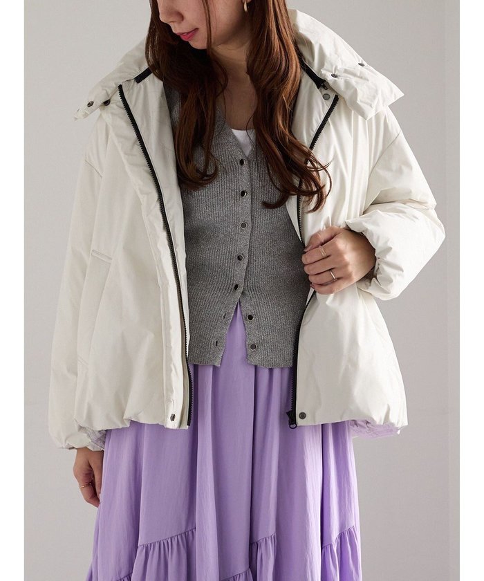 【テチチ/Te chichi】のスタンドカラーショートダウンジャケット インテリア・キッズ・メンズ・レディースファッション・服の通販 founy(ファニー) https://founy.com/ ファッション Fashion レディースファッション Fashion for Women アウター Coat / Outerwear Collection レディースジャケット・軽アウター Jackets アウトドア Outdoor Clothing ジャケット Jacket, Outerwear スタンド Stand Collar, Upright Stand ドローコード Drawcord, Drawstring Cord フィット Fit, Slim Fit 夏 Summer S/S・春夏 SS, Spring/Summer, Warm Season A/W・秋冬 Autumn/Winter |ID: prp329100004761986 ipo3291000000034463886