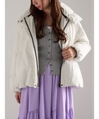 【テチチ/Te chichi】のスタンドカラーショートダウンジャケット オフホワイト|ID: prp329100004761986 ipo3291000000034463887