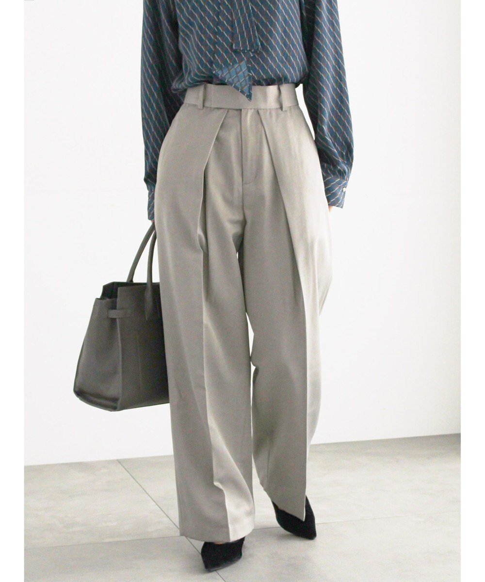 【テチチ/Te chichi】のシャイニーワイドスラックス 人気、トレンドファッション・服の通販 founy(ファニー) 　ファッション　Fashion　レディースファッション　Fashion for Women　パンツ　Pants & Trousers　スラックス　Slacks, Dress Pants　ワイド　Wide, Wide Fit　夏　Summer　S/S・春夏　SS, Spring/Summer, Warm Season　A/W・秋冬　Autumn/Winter　 other-1|ID: prp329100004761988 ipo3291000000034463893