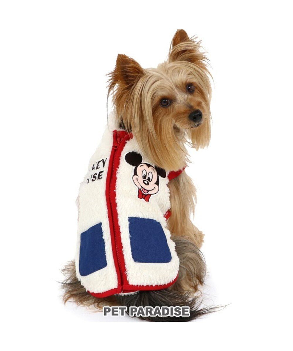 【ペットパラダイス/PET PARADISE / GOODS】のディズニー ミッキーマウス ジップベスト 《ホワイト》 小型犬 インテリア・キッズ・メンズ・レディースファッション・服の通販 founy(ファニー) インディゴ Indigo Denim ベスト Vest, Waistcoat 犬 Dog 秋 Autumn A/W・秋冬 Autumn/Winter ホーム・キャンプ・アウトドア・お取り寄せ Home Living / Home & Lifestyle / Camping Gear / Outdoor Camping ペットグッズ Pet Supplies ホワイト|ID: prp329100004762005 ipo3291000000034464020