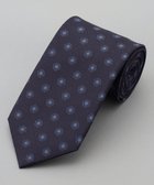 【五大陸/gotairiku / MEN】のGOTAIRIKU別注【MANTERO SETA/マンテロ・セタ】ネクタイ_小紋柄 ネイビー系8|ID: prp329100004762013 ipo3291000000034464157