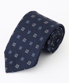 【ジェイ プレス/J.PRESS / MEN】のライトウェイトウールシルク 小紋柄ネクタイ ネイビー系8|ID: prp329100004762014 ipo3291000000034464174