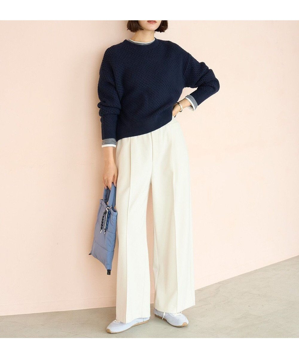 【アンフィーロ 自由区/UNFILO】のブラッシュドジャージー ワイドパンツ 人気、トレンドファッション・服の通販 founy(ファニー) 　ファッション　Fashion　レディースファッション　Fashion for Women　パンツ　Pants & Trousers　おすすめ　Recommended / Our Picks　ジャケット　Jacket, Outerwear　センター　Center, Center Line　ダブル　Double, Double-Breasted　ワイド　Wide, Wide Fit　A/W・秋冬　Autumn/Winter　 other-1|ID: prp329100004762026 ipo3291000000034464253