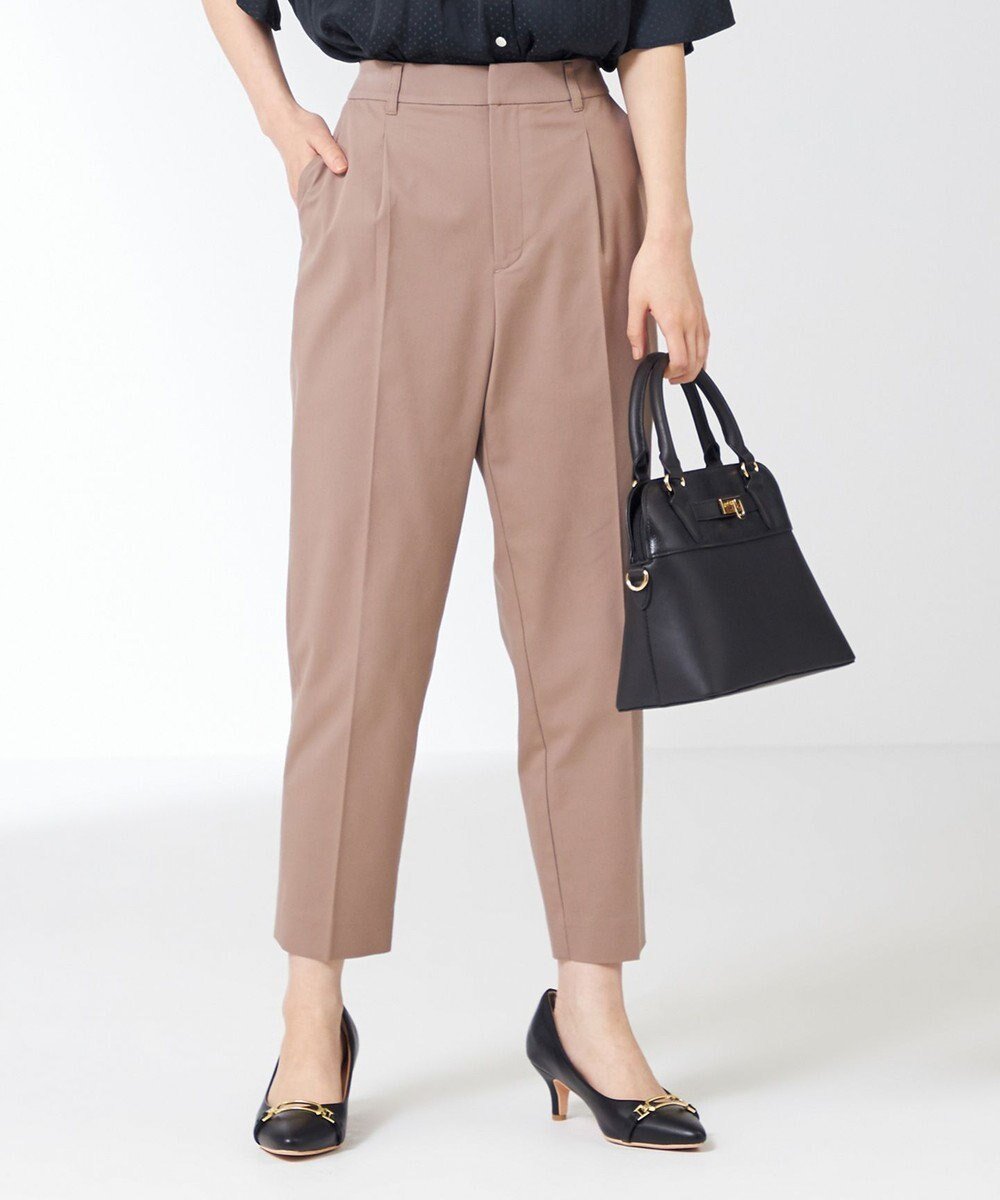 【エニィ スィス/any SiS】の【UVケア・接触冷感・撥水】クールタッチミラクルガード テーパード パンツ インテリア・キッズ・メンズ・レディースファッション・服の通販 founy(ファニー) ファッション Fashion レディースファッション Fashion for Women パンツ Pants & Trousers 春 Spring ギャザー Gathered, Ruffled ストレッチ Stretch, Stretchy Fabric タンブラー Tumbler, Travel Mug ツイル Twist, Twisted Detail テーパード Tapered, Tapered Pants 定番 Standard, Basic Item 人気 Popular, Best Seller パターン Pattern, Design Print ポケット Pocket, Pocket Detail S/S・春夏 SS, Spring/Summer, Warm Season 夏 Summer モカ|ID: prp329100004762030 ipo3291000000034464302