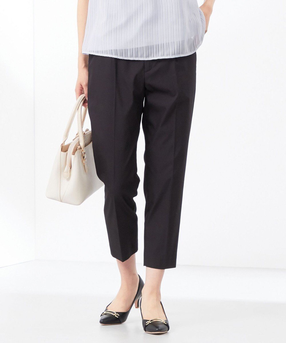 【エニィ スィス/any SiS】の【UVケア・接触冷感・撥水】クールタッチミラクルガード テーパード パンツ インテリア・キッズ・メンズ・レディースファッション・服の通販 founy(ファニー) ファッション Fashion レディースファッション Fashion for Women パンツ Pants & Trousers 春 Spring ギャザー Gathered, Ruffled ストレッチ Stretch, Stretchy Fabric タンブラー Tumbler, Travel Mug ツイル Twist, Twisted Detail テーパード Tapered, Tapered Pants 定番 Standard, Basic Item 人気 Popular, Best Seller パターン Pattern, Design Print ポケット Pocket, Pocket Detail S/S・春夏 SS, Spring/Summer, Warm Season 夏 Summer ブラック|ID: prp329100004762030 ipo3291000000034464307