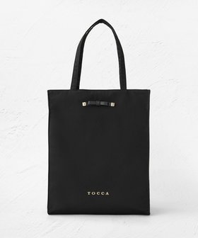 【トッカ/TOCCA】の【A4サイズ対応・一部カラー撥水】TINY RIBBON SUBBAG サブバッグ 人気、トレンドファッション・服の通販 founy(ファニー) ファッション Fashion レディースファッション Fashion for Women バッグ Bags ジップ Zip, Zipper 財布 Wallet, Purse フェミニン Feminine, Girly ポケット Pocket, Pocket Detail リボン Ribbon, Bow S/S・春夏 SS, Spring/Summer, Warm Season 夏 Summer エレガント 上品 Elegant セレモニー Ceremony ビジネス 仕事 通勤 Business / Work / Commuting 2026年 2026 |ID:prp329100004762041