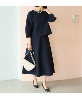 【アンフィーロ 自由区/UNFILO】のBEAUTY FORM KNIT フレアスカート セットアップ 人気、トレンドファッション・服の通販 founy(ファニー) ファッション Fashion レディースファッション Fashion for Women セットアップ Matching Sets スカート・ミニ/ミディ/マキシ Skirts / Mini, Midi & Maxi Skirts スカート Skirts Aライン・フレアスカート A-Line & Flared Skirts ウォッシャブル Machine Washable 春 Spring 軽量 Lightweight, Ultra Light ストレッチ Stretch, Stretchy Fabric セットアップ Set-Up, Coordinated Outfit フォルム Silhouette, Form フレア Flare, Flared ロング Long, Long-Length 楽ちん Easy Fit, Comfortable A/W・秋冬 Autumn/Winter 年末年始 Year-end and New Year Holidays |ID:prp329100004762045