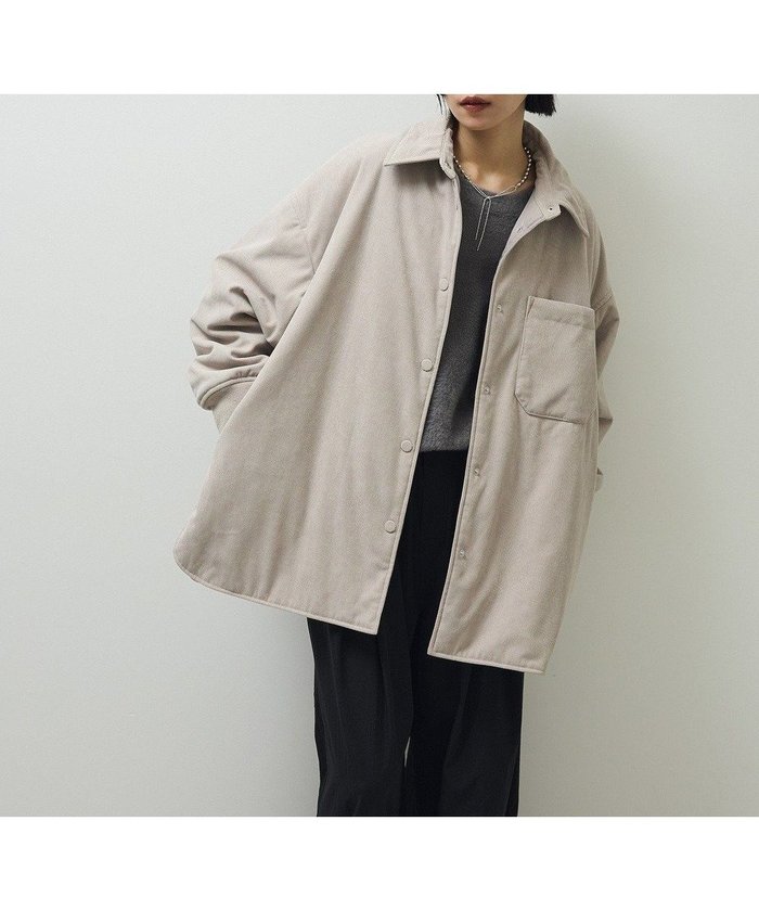 【グリーンパークス/Green Parks】のコーデュロイ中綿CPO インテリア・キッズ・メンズ・レディースファッション・服の通販 founy(ファニー) https://founy.com/ ファッション Fashion レディースファッション Fashion for Women アウター Coat / Outerwear Collection レディースジャケット・軽アウター Jackets ブルゾンジャケット・スポーティアウター Blouson Jackets おすすめ Recommended / Our Picks コーデュロイ Corduroy, Cord Fabric ジャケット Jacket, Outerwear スリム Slim, Slim Fit ブルゾン Blouson, Bomber Jacket ボトム Bottoms, Lower Wear ポケット Pocket, Pocket Detail A/W・秋冬 Autumn/Winter |ID: prp329100004762049 ipo3291000000035631499