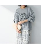 【グリーンパークス/Green Parks】のオーバーサイズロゴ裏毛プルオーバー Gray Mixture|ID: prp329100004762052 ipo3291000000036201997