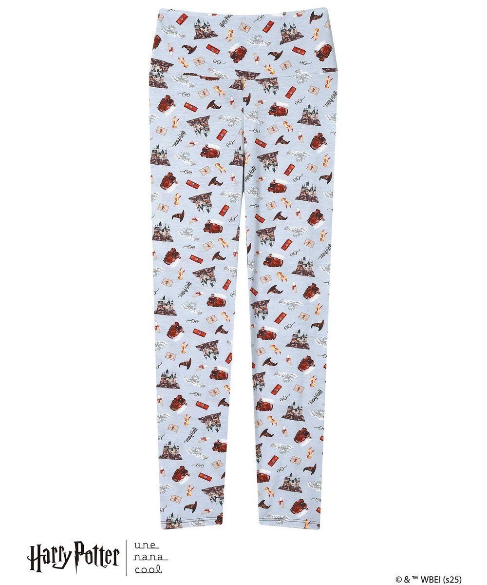 【ウンナナクール/une nana cool】の【ハリー・ポッターコラボ】 Harry Potter * une nana cool ハラマキ付きレギンス インテリア・キッズ・メンズ・レディースファッション・服の通販 founy(ファニー) 　ファッション　Fashion　レディースファッション　Fashion for Women　パンツ　Pants & Trousers　レギンス　Leggings & Stretch Pants　アンダー　Underwear Essentials　インナー　Innerwear　レギンス　Leggings, Stretch Pants　A/W・秋冬　Autumn/Winter　S/S・春夏　SS, Spring/Summer, Warm Season　夏　Summer　グレー|ID: prp329100004762060 ipo3291000000034464489