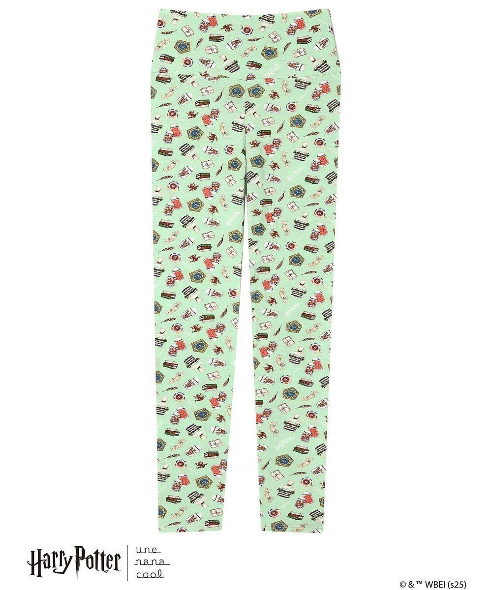 【ウンナナクール/une nana cool】の【ハリー・ポッターコラボ】 Harry Potter * une nana cool ハラマキ付きレギンス インテリア・キッズ・メンズ・レディースファッション・服の通販 founy(ファニー) 　ファッション　Fashion　レディースファッション　Fashion for Women　パンツ　Pants & Trousers　レギンス　Leggings & Stretch Pants　アンダー　Underwear Essentials　インナー　Innerwear　レギンス　Leggings, Stretch Pants　A/W・秋冬　Autumn/Winter　S/S・春夏　SS, Spring/Summer, Warm Season　夏　Summer　ミント|ID: prp329100004762060 ipo3291000000034464496