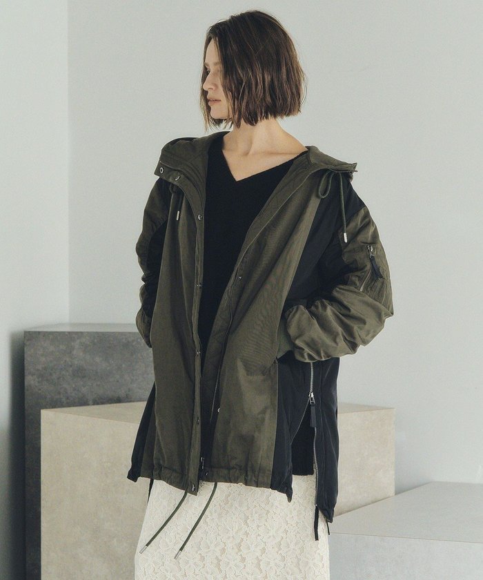 【イェッカ ヴェッカ/YECCA VECCA】のパディングフーディーコート インテリア・キッズ・メンズ・レディースファッション・服の通販 founy(ファニー) https://founy.com/ ファッション Fashion レディースファッション Fashion for Women アウター Coat / Outerwear Collection コート・ロングコート・ピーコート Long Coats, Peacoats & More レディースジャケット・軽アウター Jackets キルト Quilt, Quilted Fabric ジャケット Jacket, Outerwear スリット Slit, Slit Detail ダウン Down, Puffer トレンド Trend, Trending Now ポケット Pocket, Pocket Detail ワーク Workwear, Utility Style A/W・秋冬 Autumn/Winter 防寒 Cold Protection, Winter-Ready |ID: prp329100004762073 ipo3291000000036150351