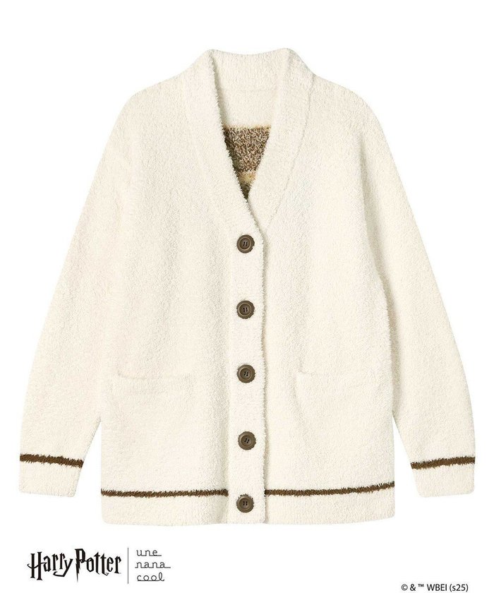 【ウンナナクール/une nana cool】の【ハリー・ポッターコラボ】 Harry Potter * une nana cool カーディガン インテリア・キッズ・メンズ・レディースファッション・服の通販 founy(ファニー) https://founy.com/ ファッション Fashion レディースファッション Fashion for Women トップス・カットソー Cut & Sew Tops カーディガン・羽織り Layered Style Cardigans 秋 Autumn カーディガン Cardigan, Knitwear ジャカード/ジャガード Jacquard, Woven Pattern 猫 Cat, Kitty パジャマ Pajamas, Sleepwear 新作・新入荷 New Arrivals / New In |ID: prp329100004762081 ipo3291000000034464586