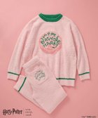 【ウンナナクール/une nana cool】の【ハリー・ポッターコラボ】 プルオーバー ロングパンツセット ピンク|ID: prp329100004762088 ipo3291000000035667564