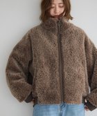 【イェッカ ヴェッカ/YECCA VECCA】のフェイクファーブルゾン Brown|ID: prp329100004762091 ipo3291000000034464626