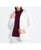 【23区 ゴルフ/NIJYUSANKU GOLF】の【WOMEN】中綿ロゴグラフィックブルゾン ホワイト系5|ID: prp329100004762092 ipo3291000000035575224