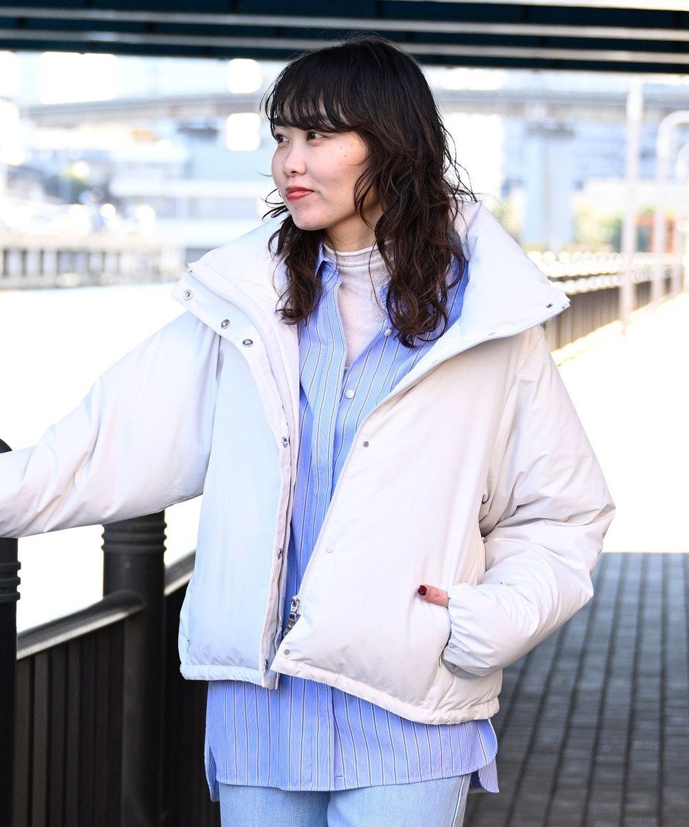 【ケーダブルディー/KWD】の【日本製/高品質ダウン】STAND COLLAR DOWN BLOUSON ダウンブルゾン インテリア・キッズ・メンズ・レディースファッション・服の通販 founy(ファニー) ファッション Fashion レディースファッション Fashion for Women アウター Coat / Outerwear Collection コート・ロングコート・ピーコート Long Coats, Peacoats & More レディースジャケット・軽アウター Jackets ブルゾンジャケット・スポーティアウター Blouson Jackets コレクション Collection, Seasonal Line ジャケット Jacket, Outerwear スタンド Stand Collar, Upright Stand ダウン Down, Puffer バランス Balance, Style Balance フィット Fit, Slim Fit フェザー Feather, Feather Detail ブルゾン Blouson, Bomber Jacket A/W・秋冬 Autumn/Winter 日本製 Made In Japan アイボリー|ID: prp329100004762096 ipo3291000000035349444