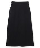 【アンフィーロ 自由区/UNFILO】のブラッシュドジャージー Iラインスカート ブラック|ID: prp329100004762103 ipo3291000000035546515