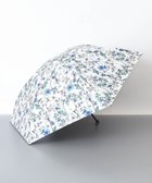 【アウロラ/AURORA】のJILL STUART(ジル スチュアート)ボタニカル押し花オールシーズン傘(折りたたみ・ミニ傘) ブルー|ID: prp329100004762105 ipo3291000000035581329