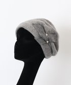 【アウロラ/AURORA】のLANVIN en Bleu (ランバン オン ブルー)カシミヤターバン風ワッチ 人気、トレンドファッション・服の通販 founy(ファニー) ファッション Fashion レディースファッション Fashion for Women キャップ&ハット Hats & Caps エレガント 上品 Elegant シンプル Simple, Minimal ターバン Turban, Headband パール Pearl, Pearl Accent フォーマル Formal, Dressy ミックス Mix, Mixed Style リボン Ribbon, Bow 帽子 Hat, Headwear A/W・秋冬 Autumn/Winter thumbnail グレー|ID: prp329100004762107 ipo3291000000034464684