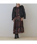 【グレース コンチネンタル/GRACE CONTINENTAL】のボタニカルティアードワンピース ブラック|ID: prp329100004762111 ipo3291000000034464696