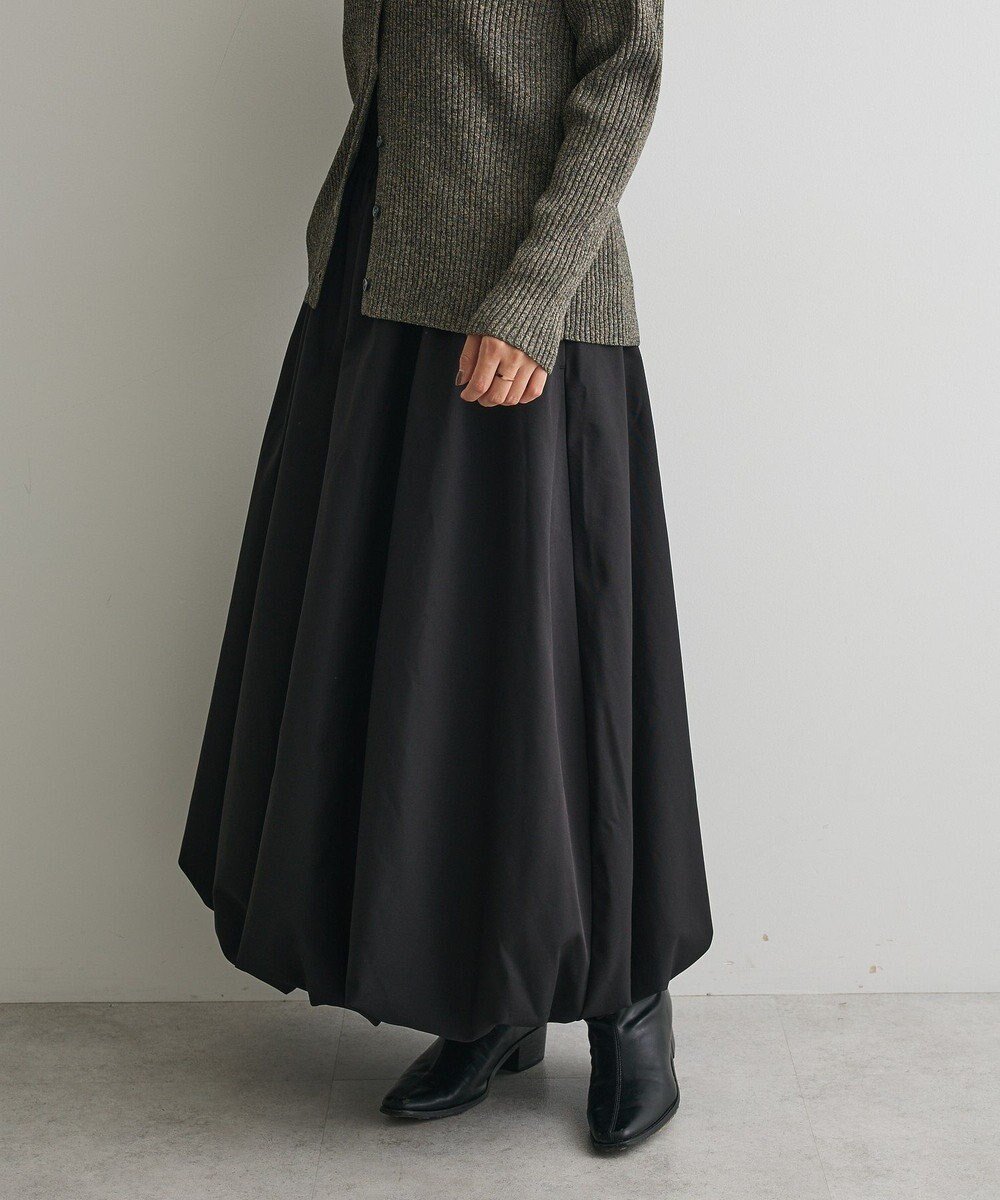 【クラフトスタンダードブティック/CRAFT STANDARD BOUTIQUE】のボリュームバルーンスカート インテリア・キッズ・メンズ・レディースファッション・服の通販 founy(ファニー) ファッション Fashion レディースファッション Fashion for Women スカート Skirts ショート Short, Short Length シンプル Simple, Minimal ジャケット Jacket, Outerwear スウェット / スエット Sweatshirt, Sweatwear ドローコード Drawcord, Drawstring Cord バランス Balance, Style Balance フィット Fit, Slim Fit フォルム Silhouette, Form ポケット Pocket, Pocket Detail A/W・秋冬 Autumn/Winter エレガント 上品 Elegant Black|ID: prp329100004762121 ipo3291000000034464745