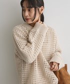 【クラフトスタンダードブティック/CRAFT STANDARD BOUTIQUE】のメッシュニットチュニック Ivory|ID: prp329100004762122 ipo3291000000034464747