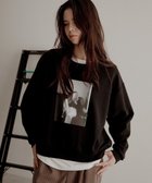 【クラフトスタンダードブティック/CRAFT STANDARD BOUTIQUE】のフォトプリントダンボールプルオーバー 人気、トレンドファッション・服の通販 founy(ファニー) ファッション Fashion レディースファッション Fashion for Women トップス・カットソー Cut & Sew Tops シャツ・ブラウス・オフィスカジュアル Elegant Blouses & Button-Ups ロングTシャツ・Tシャツ Longline T-Shirts & Tees カジュアルプルオーバー・ニットトップス Pullovers & Knit Tops / Casual Pullovers カットソー・ベーシックTシャツ Cut-and-Sewn Tops / Stretch Tees & Basics インナー Innerwear カットソー Cut and Sewn Top 今季 This Season, Current Season ショート Short, Short Length ジャケット Jacket, Outerwear スラックス Slacks, Dress Pants デニム Denim, Jeans Material バランス Balance, Style Balance フロント Front, Front Design プリント Print, Printed Pattern ポケット Pocket, Pocket Detail ワイド Wide, Wide Fit A/W・秋冬 Autumn/Winter おすすめ Recommended / Our Picks thumbnail Black|ID: prp329100004762128 ipo3291000000034464770