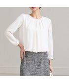 【23区/NIJYUSANKU】の【先行予約/洗える】シルキーデシン ボールチェーン バルーン ブラウス ベージュ系|ID: prp329100004762136 ipo3291000000034505380