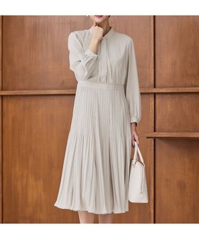 【23区/NIJYUSANKU】の【洗える】クリスタルアムンゼン ウエスト切り替え ワンピース 人気、トレンドファッション・服の通販 founy(ファニー) ファッション Fashion レディースファッション Fashion for Women ワンピース Dresses 春 Spring 洗える Machine Washable ジャケット Jacket, Outerwear ツイード Twill, Twill Weave ドレープ Drape, Draping Fabric 長袖 Long Sleeve, Full Sleeve パール Pearl, Pearl Accent フレア Flare, Flared フロント Front, Front Design プリーツ Pleats, Pleated ランダム Random, Irregular ワンポイント One Point, Statement Accent S/S・春夏 SS, Spring/Summer, Warm Season 夏 Summer エレガント 上品 Elegant セレモニー Ceremony ビジネス 仕事 通勤 Business / Work / Commuting |ID:prp329100004762140