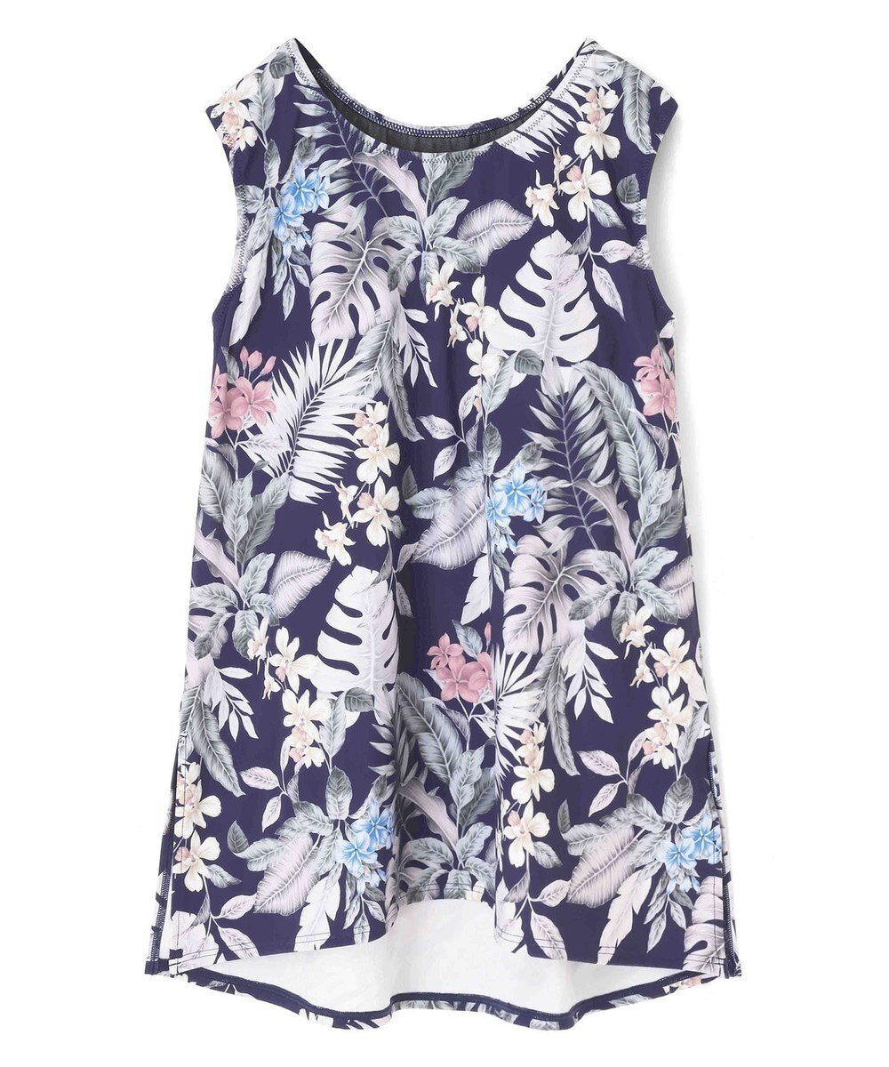 【三愛水着楽園/San-ai Resort】の【水陸両用】 プリントカップ付きトップス M・L 【Reir(レイール)】 インテリア・キッズ・メンズ・レディースファッション・服の通販 founy(ファニー) ファッション Fashion レディースファッション Fashion for Women トップス・カットソー Cut & Sew Tops 新作・新入荷 New Arrivals / New In アンダー Underwear Essentials ストレッチ Stretch, Stretchy Fabric プリント Print, Printed Pattern ボトム Bottoms, Lower Wear ポケット Pocket, Pocket Detail ラップ Wrap, Wrap Design ワイヤー Wire, Wired Bra 水着 Swimsuit, Swimwear ネイビー|ID: prp329100004762157 ipo3291000000034464883