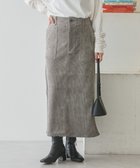 【アメリカンホリック/AMERICAN HOLIC】のコーデュロイベイカータイトスカート Gray|ID: prp329100004762162 ipo3291000000034464906