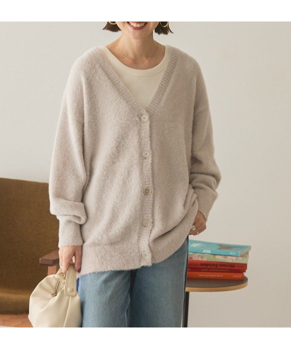 【アメリカンホリック/AMERICAN HOLIC】のフェアリーVネックカーディガン 人気、トレンドファッション・服の通販 founy(ファニー) 　ファッション　Fashion　レディースファッション　Fashion for Women　トップス・カットソー　Cut & Sew Tops　カーディガン・羽織り　Layered Style Cardigans　Vネックトップス　V-Neck Tops / V-Cut Neckline Shirts　アメリカン　American Style　カシュクール　Wrap Design　カーディガン　Cardigan, Knitwear　スタイリッシュ　Stylish, Fashionable　フェミニン　Feminine, Girly　フロント　Front, Front Design　ポケット　Pocket, Pocket Detail　A/W・秋冬　Autumn/Winter　 other-1|ID: prp329100004762164 ipo3291000000034464912