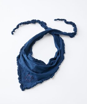【クレプリツモリチサト/creperie tsumori chisato】のcreperie FRILL SCARF-AIZOME クレプリ 藍染フリルスカーフ 人気、トレンドファッション・服の通販 founy(ファニー) ファッション Fashion レディースファッション Fashion for Women インナー Innerwear コレクション Collection, Seasonal Line スカーフ Scarf, Neckwear バンダナ Bandana, Head Scarf フォルム Silhouette, Form フリル Frill, Ruffle 新作・新入荷 New Arrivals / New In 日本製 Made In Japan |ID:prp329100004762167