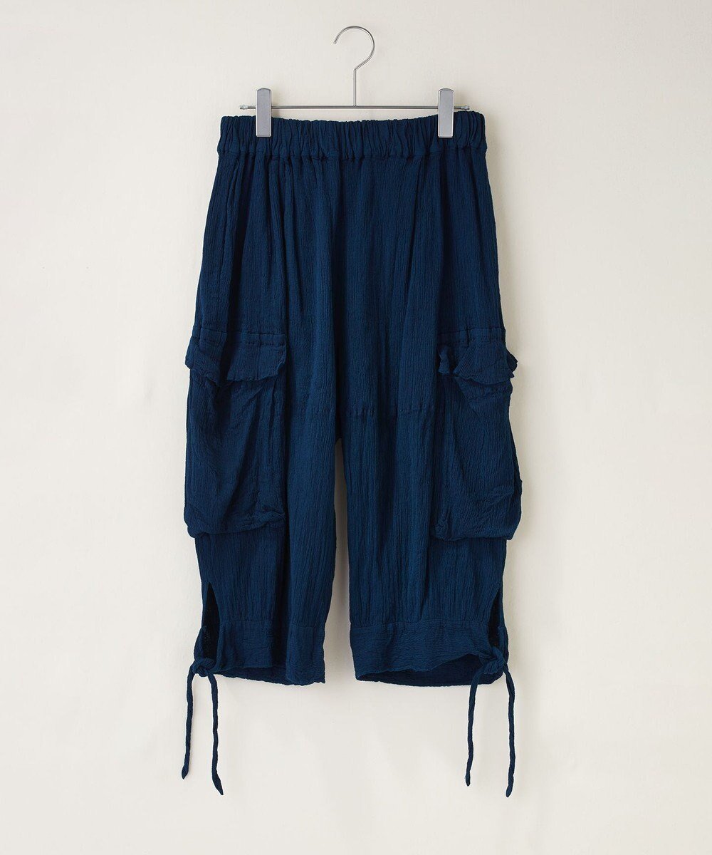 【クレプリツモリチサト/creperie tsumori chisato】のcreperie CARGO PANTS-AIZOME クレプリ 藍染カーゴパンツ 人気、トレンドファッション・服の通販 founy(ファニー) 　ファッション　Fashion　レディースファッション　Fashion for Women　パンツ　Pants & Trousers　インナー　Innerwear　カーゴパンツ　Cargo Pants, Utility Pants　コレクション　Collection, Seasonal Line　フォルム　Silhouette, Form　A/W・秋冬　Autumn/Winter　S/S・春夏　SS, Spring/Summer, Warm Season　日本製　Made In Japan　夏　Summer　 other-1|ID: prp329100004762168 ipo3291000000035565354