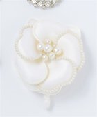 【23区/NIJYUSANKU】の【VERY掲載】パールトリミング コサージュ アイボリー系|ID: prp329100004762174 ipo3291000000034707251