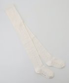 【エニィ/ANY / KIDS】のジャガードリボン柄タイツ エクリュ|ID: prp329100004762939 ipo3291000000034473632