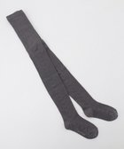 【エニィ/ANY / KIDS】のジャガードリボン柄タイツ チャコール|ID: prp329100004762939 ipo3291000000034473633