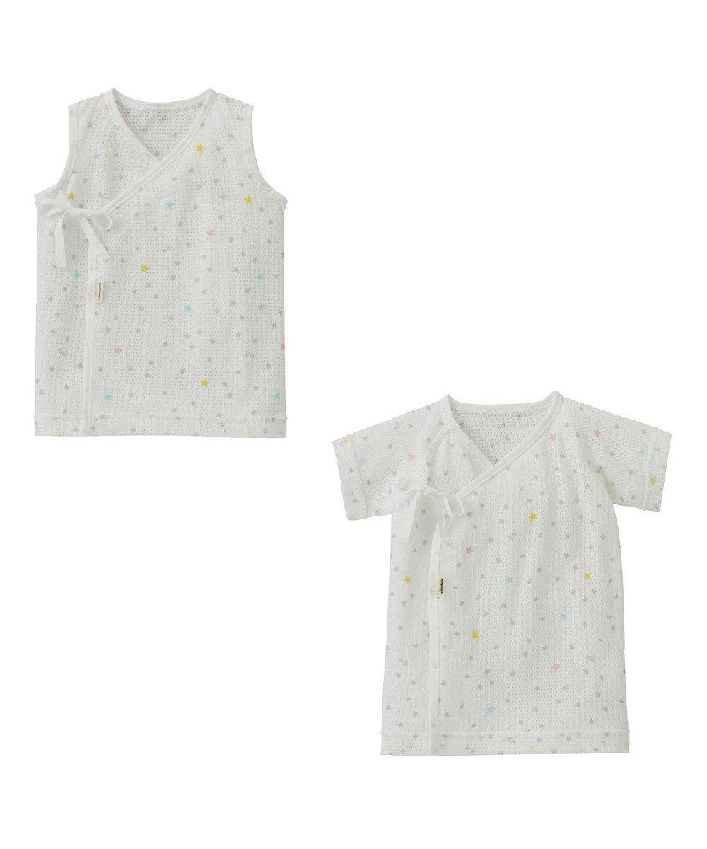 【ミキハウスホットビスケッツ/MIKI HOUSE HOT BISCUITS / KIDS】のメッシュ短肌着2枚セット 人気、トレンドファッション・服の通販 founy(ファニー) ファッション Fashion キッズファッション Fashion for Kids ノースリーブ Sleeveless, No-Sleeve ベビー Baby, Babywear メッシュ Mesh, Net Fabric A/W・秋冬 Autumn/Winter S/S・春夏 SS, Spring/Summer, Warm Season おすすめ Recommended / Our Picks 日本製 Made In Japan 夏 Summer ギフト プレゼント Gift / Present other-1|ID: prp329100004762943 ipo3291000000034473648
