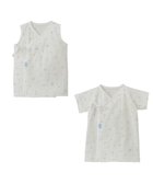 【ミキハウスホットビスケッツ/MIKI HOUSE HOT BISCUITS / KIDS】のメッシュ短肌着2枚セット ブルー|ID: prp329100004762943 ipo3291000000034473651