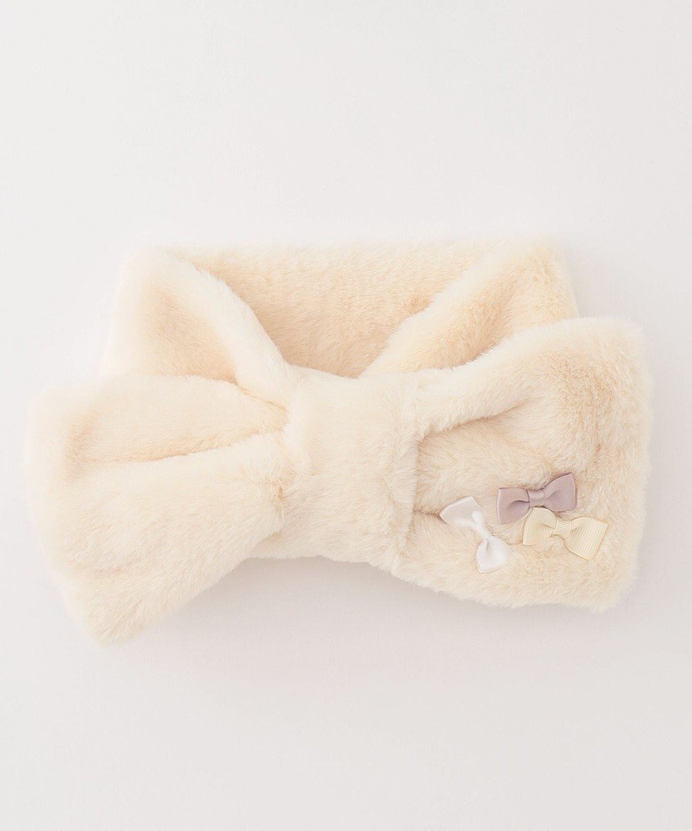 【エニィ/ANY / KIDS】のリボン マフラー インテリア・キッズ・メンズ・レディースファッション・服の通販 founy(ファニー) ファッション Fashion キッズファッション Fashion for Kids 洗える Machine Washable スヌード Snood, Infinity Scarf スマホ Smartphone, Mobile Device 人気 Popular, Best Seller マフラー Scarf, Muffler モチーフ Motif, Design Theme リボン Ribbon, Bow 冬 Winter / This Winter A/W・秋冬 Autumn/Winter 再入荷 Restock / Back in Stock エクリュ|ID: prp329100004762944 ipo3291000000034473661